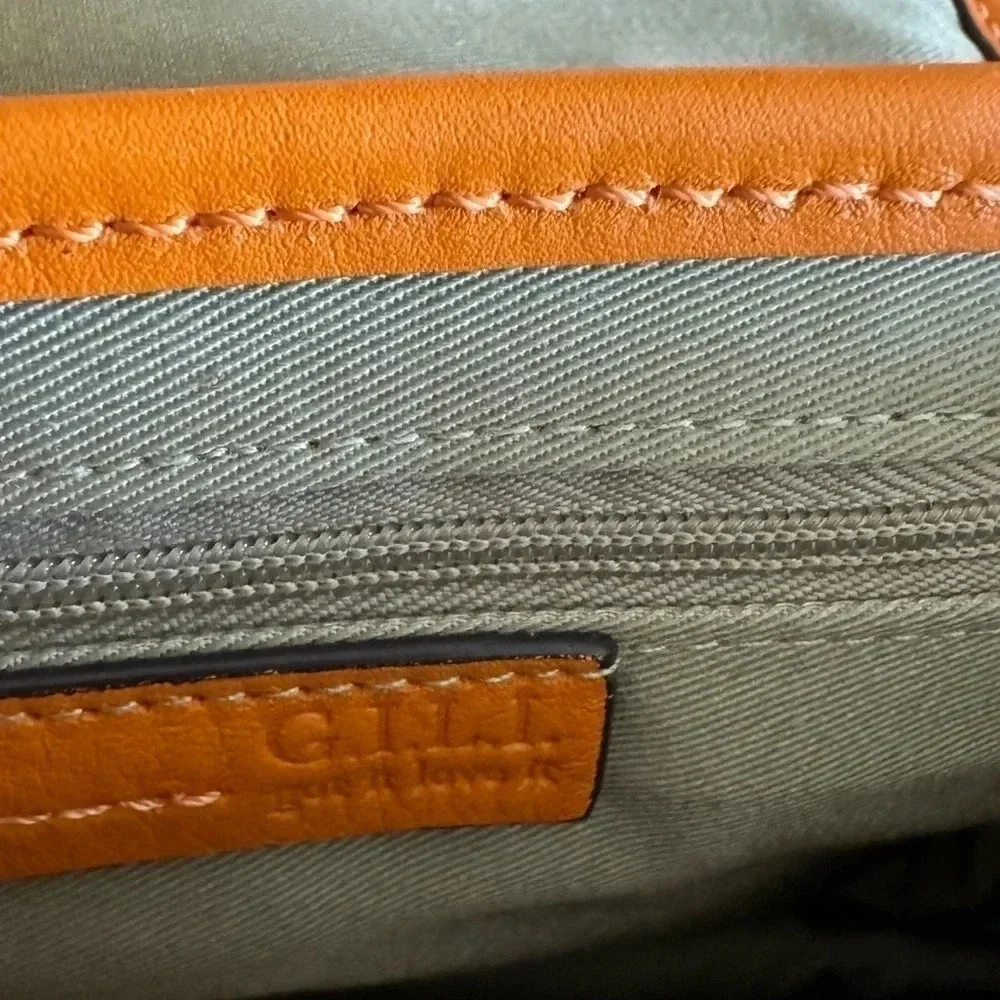 GILI Orange and Linen crossover bag. Brand new - Picture 4 of 8